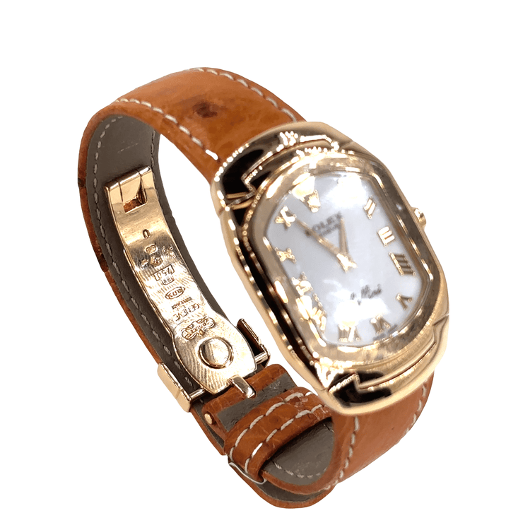 Rolex Cellini Yellow Gold Timepiece with Leather Strap - 1995 - Hyman’s Jewellers