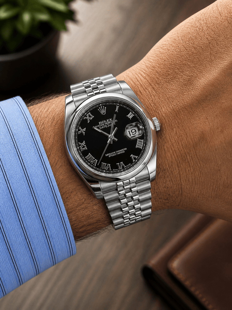 Rolex Oyster Perpetual Datejust 36MM . - Hyman’s Jewellers