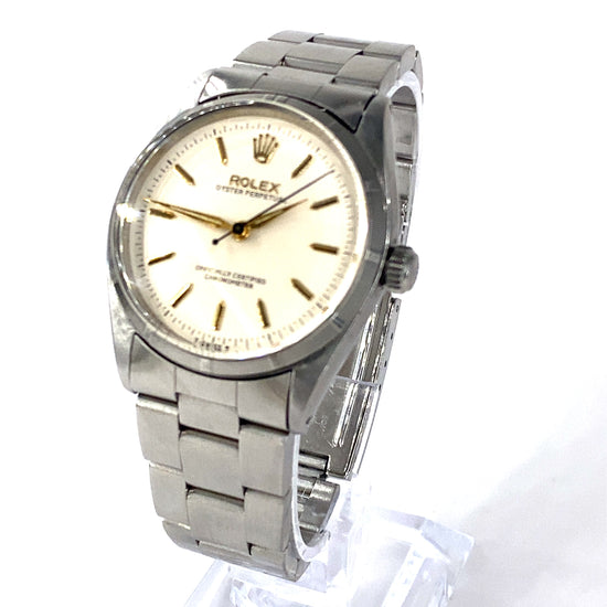 Rolex Oyster Perpetual Vintage Watch in Stainless Steel - 1970’s - Hyman’s Jewellers