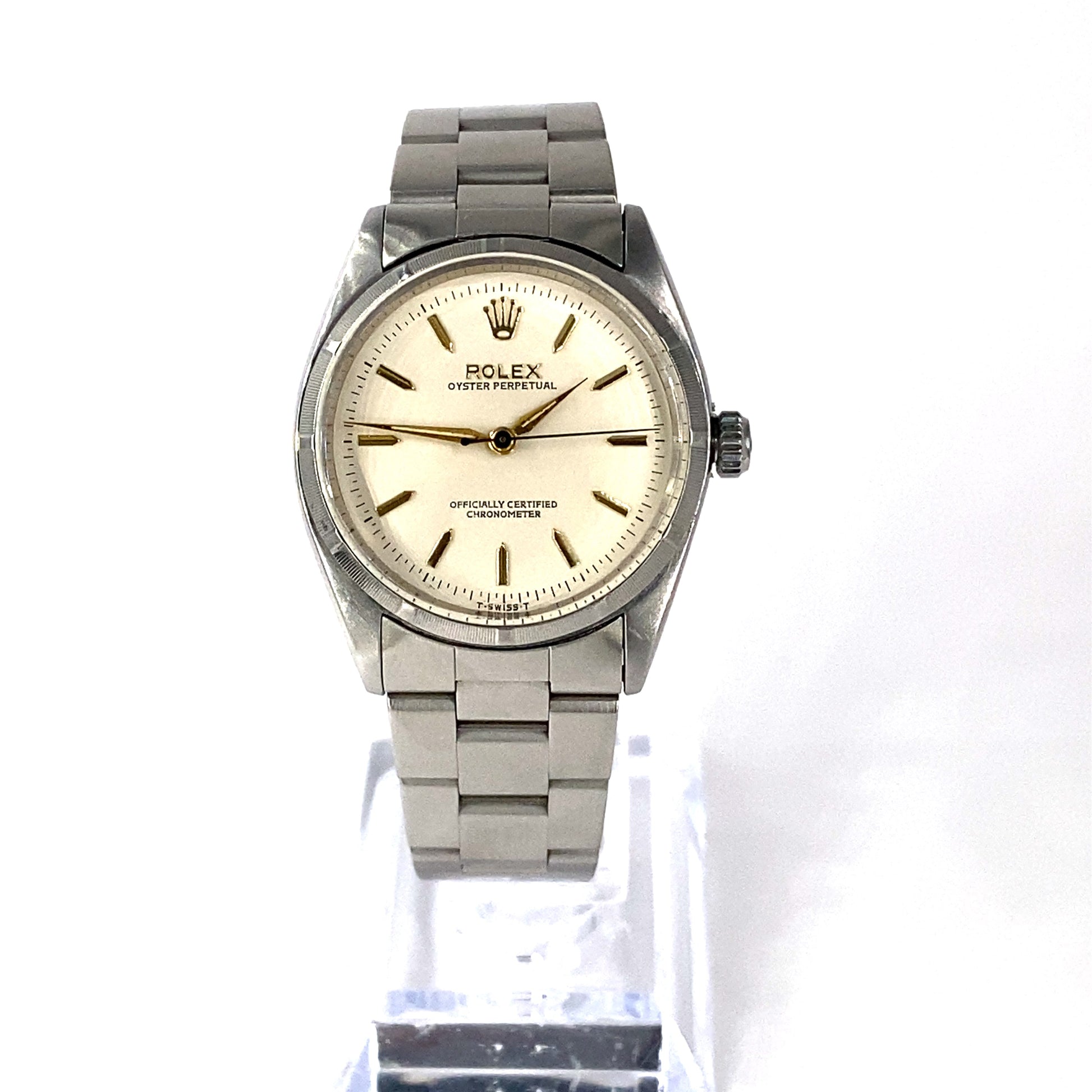 Rolex Oyster Perpetual Vintage Watch in Stainless Steel - 1970’s - Hyman’s Jewellers