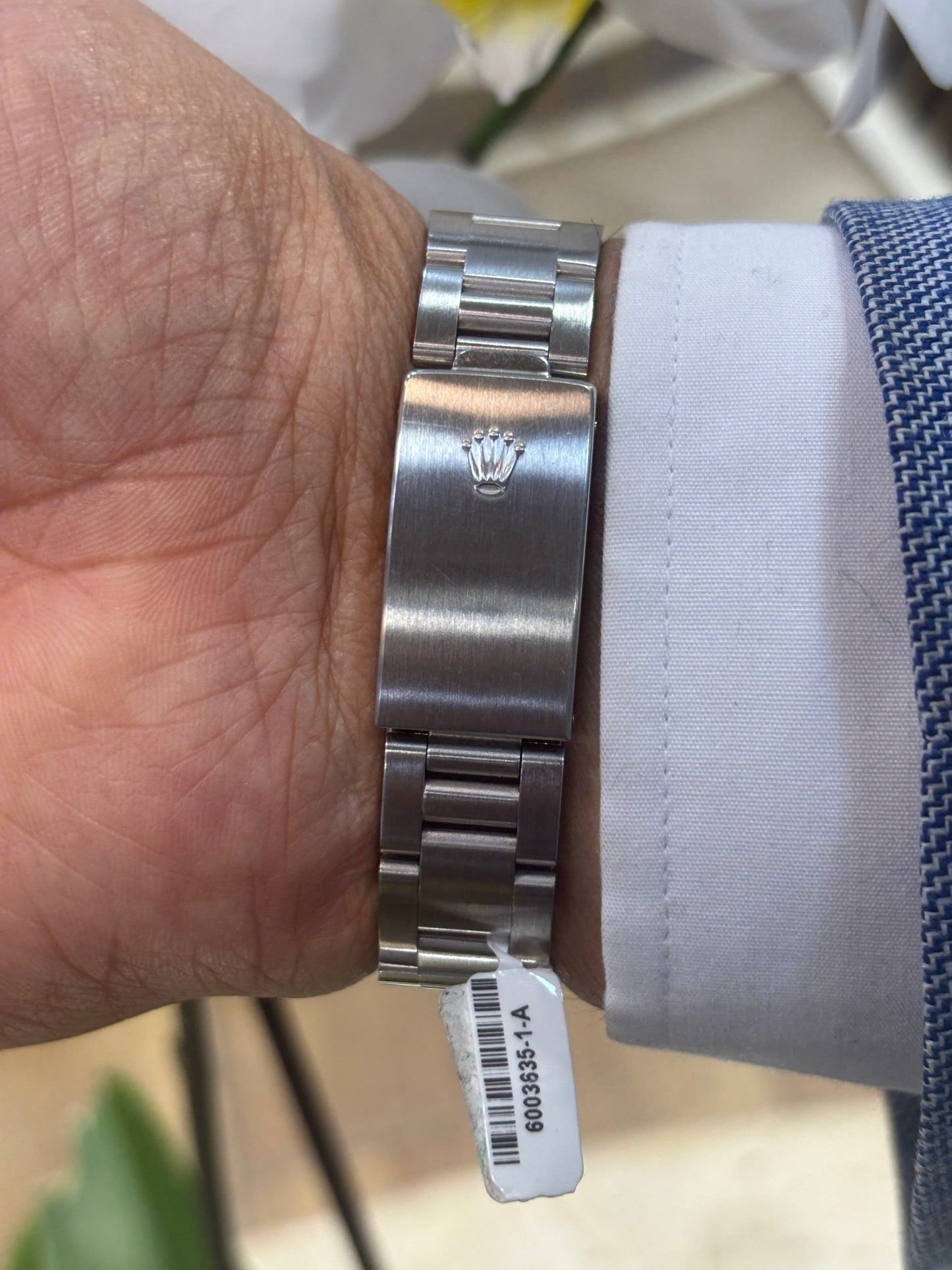 Rolex Oyster Perpetual Vintage Watch in Stainless Steel - 1970’s - Hyman’s Jewellers