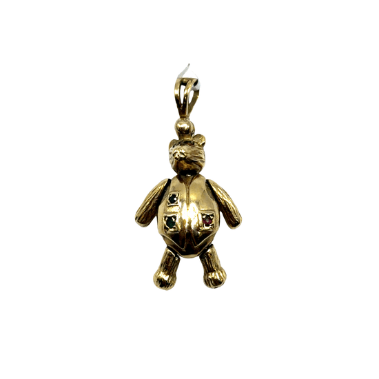 Teddy Bear Pendant in 9CT Yellow Gold 6.7g - Hyman’s Jewellers