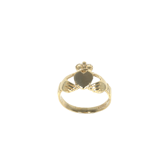 Traditional 9CT Yellow Gold Claddagh Ring - Hyman’s Jewellers