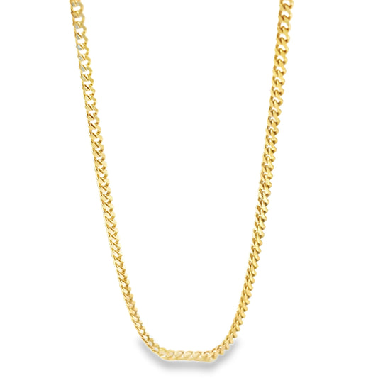 Unisex 9ct Yellow Gold Curb Chain - 18” 14.1g - Hyman’s Jewellers