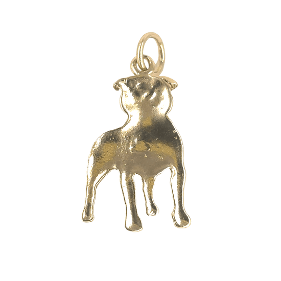 Unisex 9ct Yellow Gold Dog Pendant - 4g - Hyman’s Jewellers