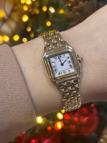 Women’s 18ct Yellow Gold Cartier Panthère de Cartier Watch - Hyman’s Jewellers