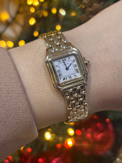 Women’s 18ct Yellow Gold Cartier Panthère de Cartier Watch - Hyman’s Jewellers