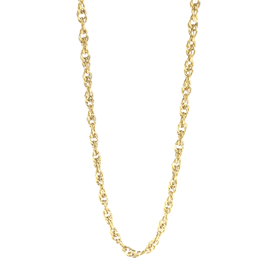 Women's 9ct Classic Yellow Gold Chain Necklace - 11g - Hyman’s Jewellers