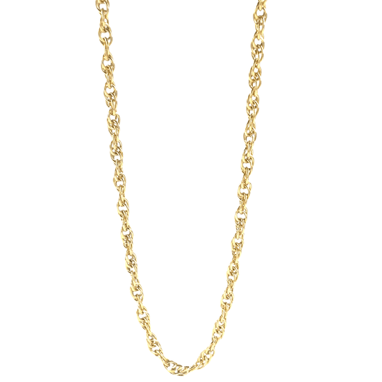 Women's 9ct Classic Yellow Gold Chain Necklace - 11g - Hyman’s Jewellers