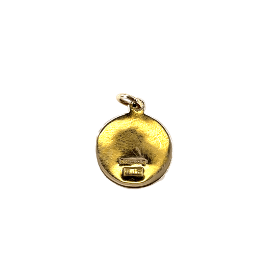 Women’s 9ct Saint Christopher Yellow Gold Pendant - 1g - Hyman’s Jewellers