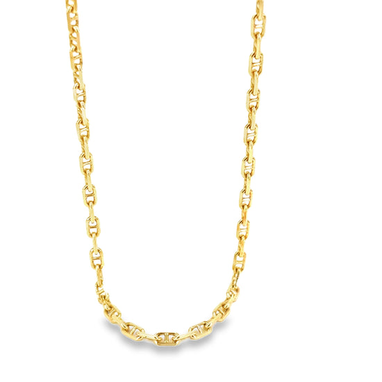 Women’s 9ct Yellow Gold Anchor Link Chain - 15g 20” - Hyman’s Jewellers