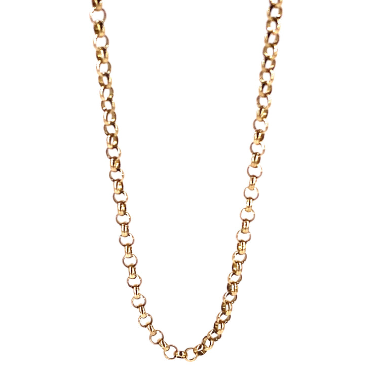 Women’s 9ct Yellow Gold Belcher Chain 24” 11.4g - Hyman’s Jewellers