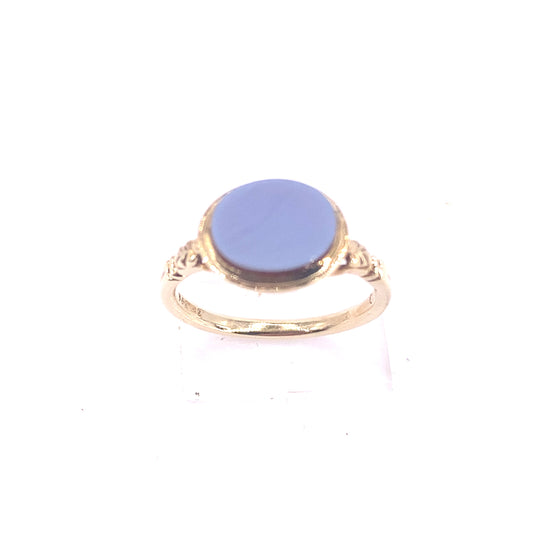 Women’s 9ct Yellow Gold Carnelian Ring - 3.5g - Hyman’s Jewellers
