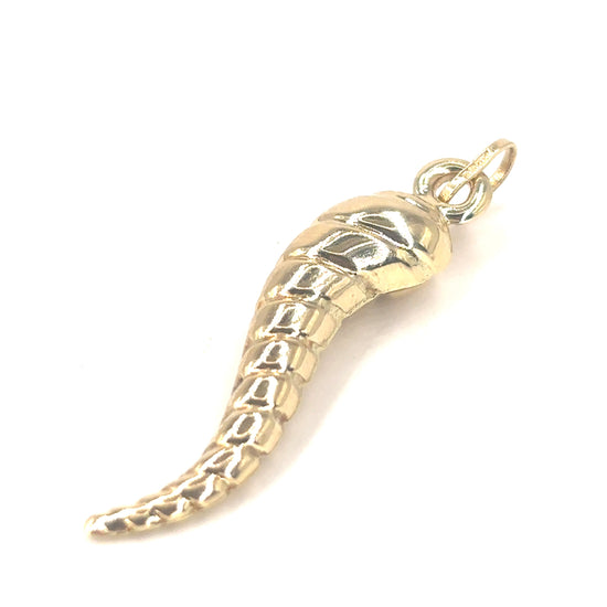 Women’s 9ct Yellow Gold Cornucopia Pendant - 1.6g - Hyman’s Jewellers