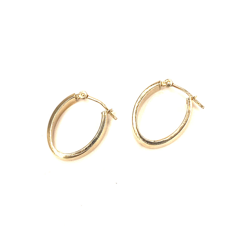 Women’s 9ct Yellow Gold Cuff Hoops - 1g - Hyman’s Jewellers