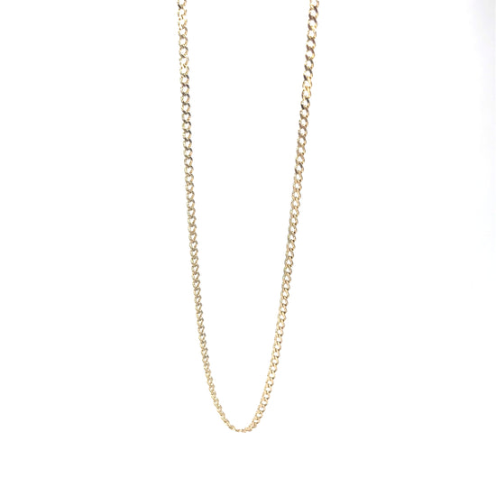 Women’s 9ct Yellow Gold Curb Chain - 20” 3G - Hyman’s Jewellers