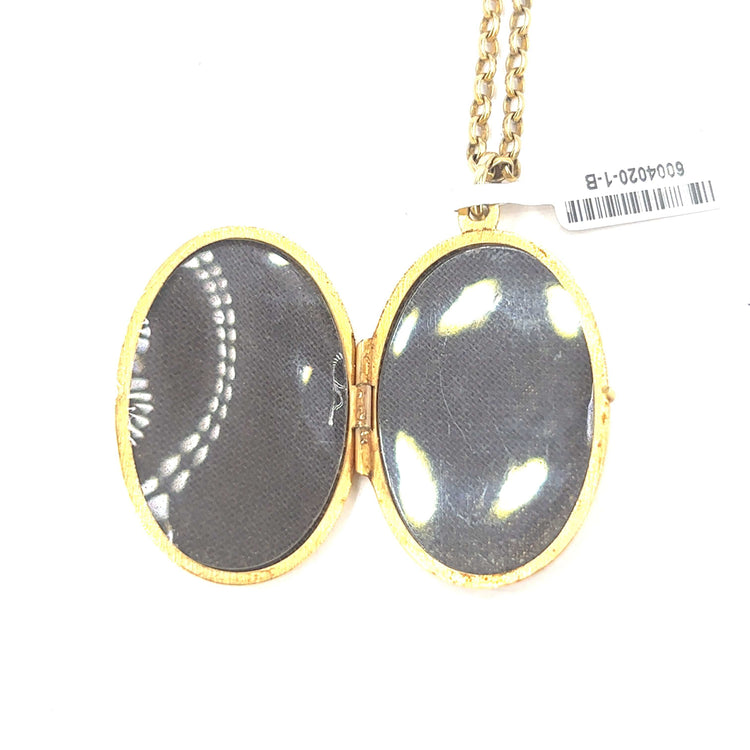 Women’s 9ct Yellow Gold Locket - 4.3g - Hyman’s Jewellers