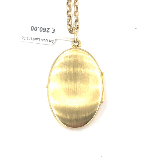 Women’s 9ct Yellow Gold Locket - 4.3g - Hyman’s Jewellers