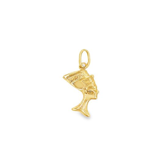 Women’s 9ct Yellow Gold Nefertiti Pendant - 1.7g - Hyman’s Jewellers