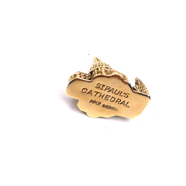Women’s 9ct Yellow Gold St Paul’s Cathedral Charm - 4.3g - Hyman’s Jewellers