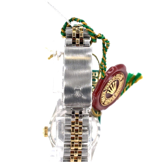 Women’s Rolex Datejust Bimetal Wristwatch with Champagne Dial - 26mm 1986 - Hyman’s Jewellers