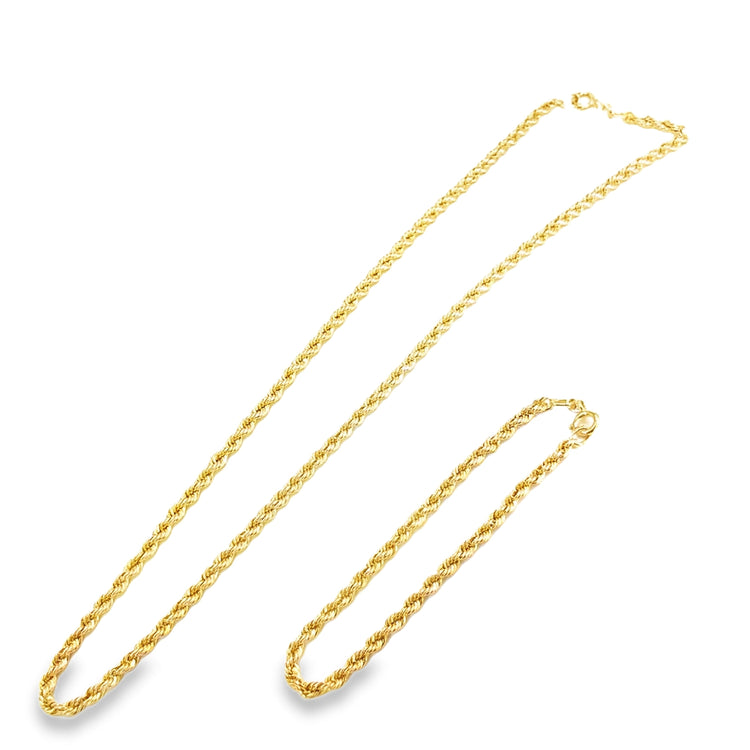 Women’s Rope Link Bracelet - 1.7g - Hyman’s Jewellers