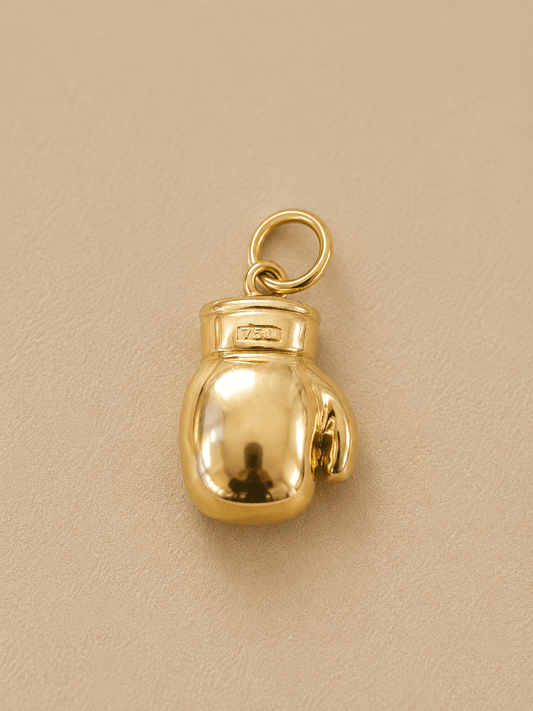 Yellow Gold Boxing Glove Pendant - Hyman’s Jewellers
